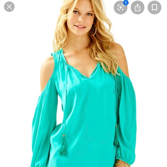 Lilly Pulitzer Tops - MAKE OFFER EUC LILY PULITZER FINCH SILK BLOUSE S